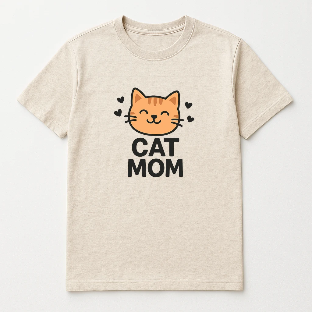 Cat Mom T-Shirt
