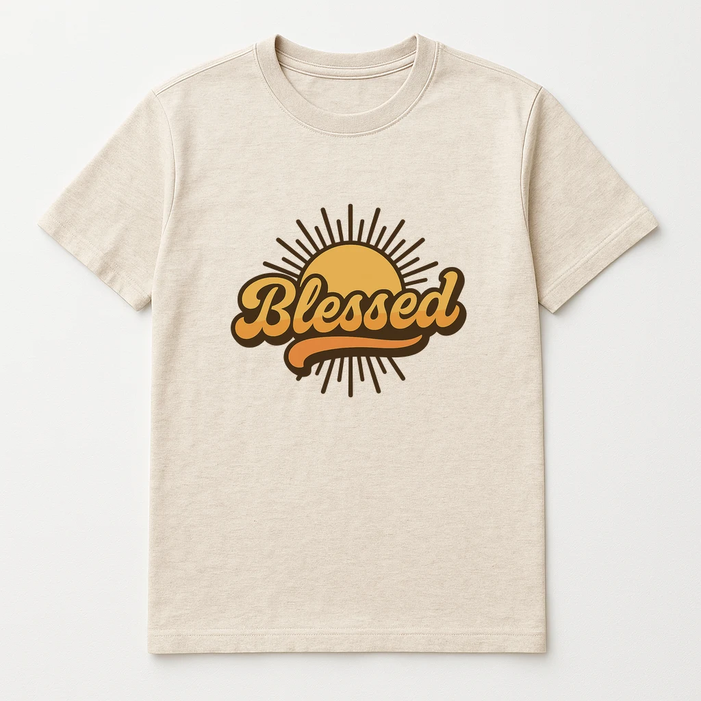 Blessed Retro T-Shirt
